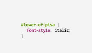Css-font-style