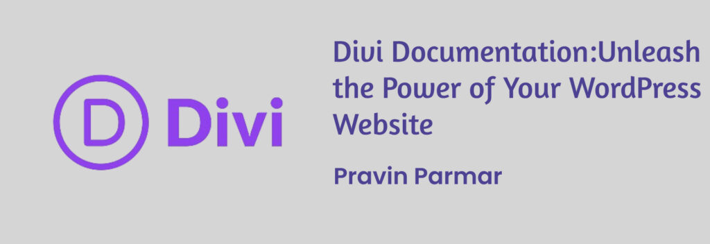 divi documentation